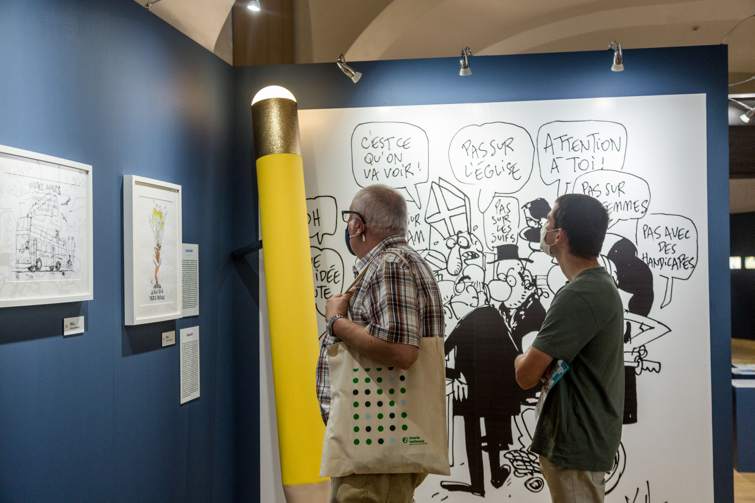 Image Exhibition : “Cartooning for Peace”